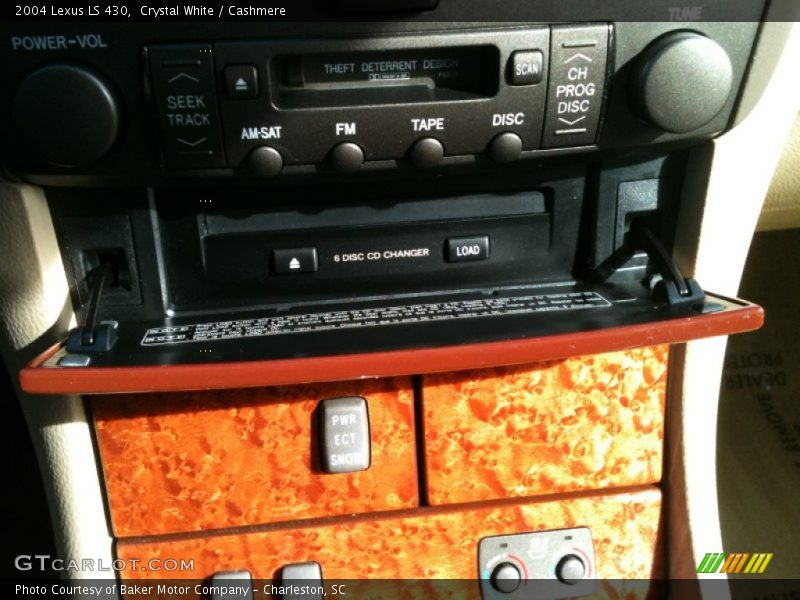 Crystal White / Cashmere 2004 Lexus LS 430