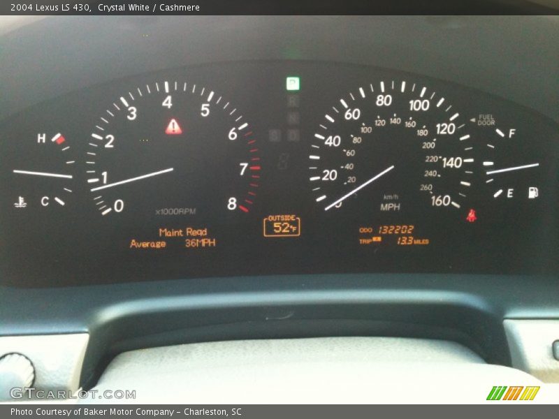 Crystal White / Cashmere 2004 Lexus LS 430