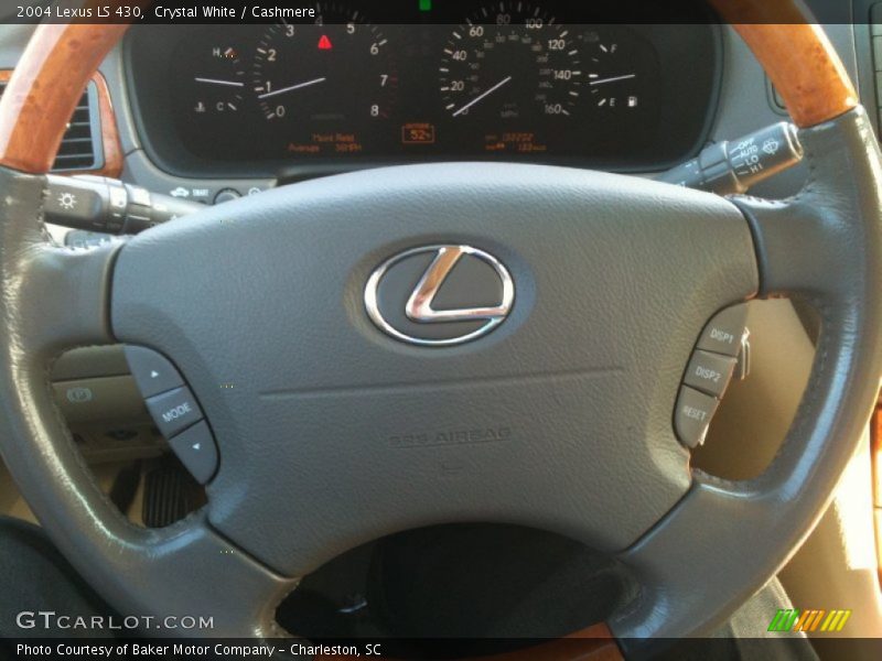 Crystal White / Cashmere 2004 Lexus LS 430