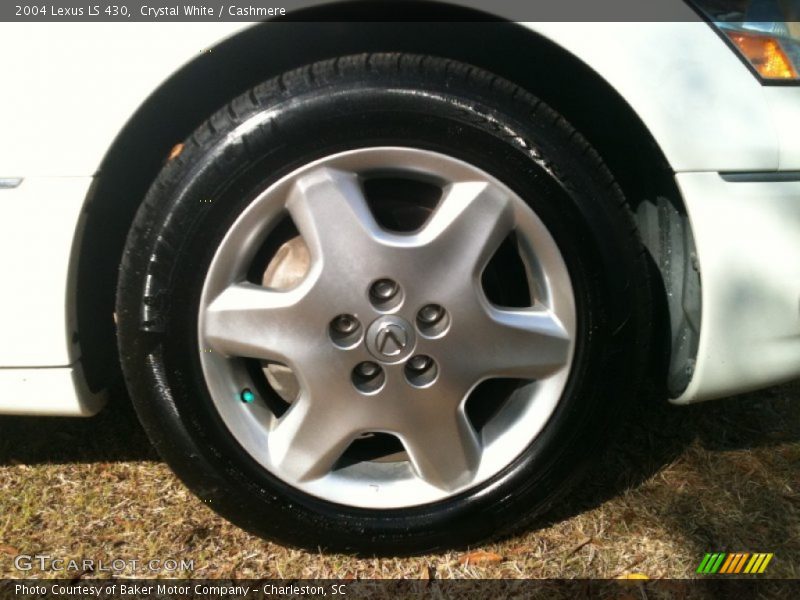 Crystal White / Cashmere 2004 Lexus LS 430