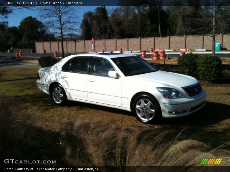 Crystal White / Cashmere 2004 Lexus LS 430