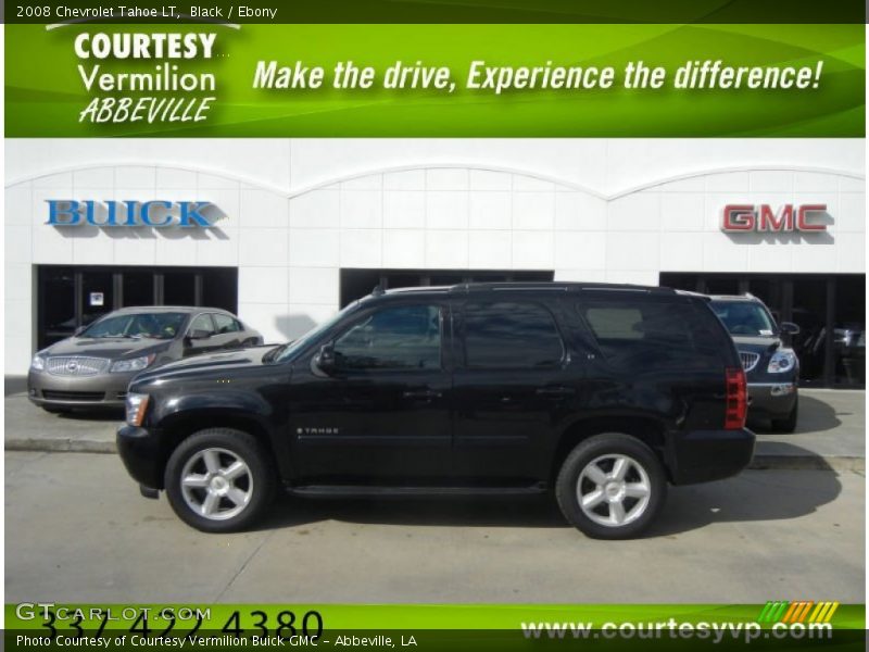 Black / Ebony 2008 Chevrolet Tahoe LT