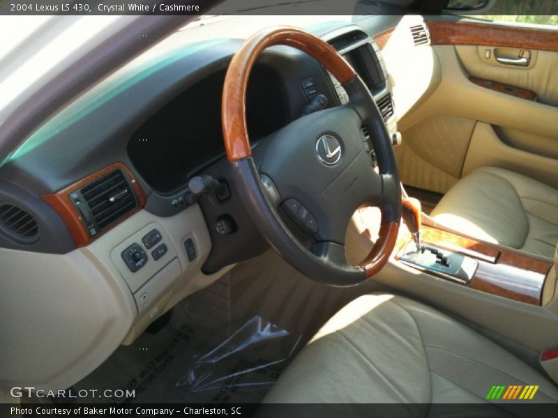 Crystal White / Cashmere 2004 Lexus LS 430