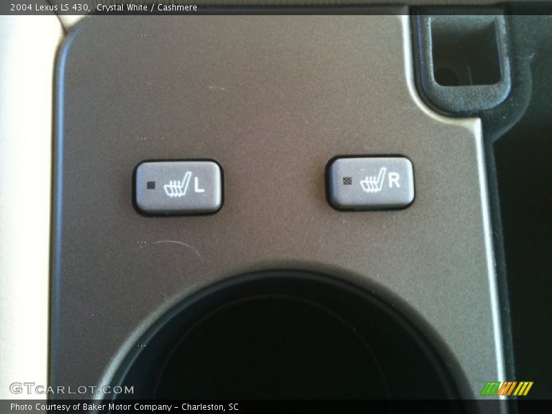Crystal White / Cashmere 2004 Lexus LS 430
