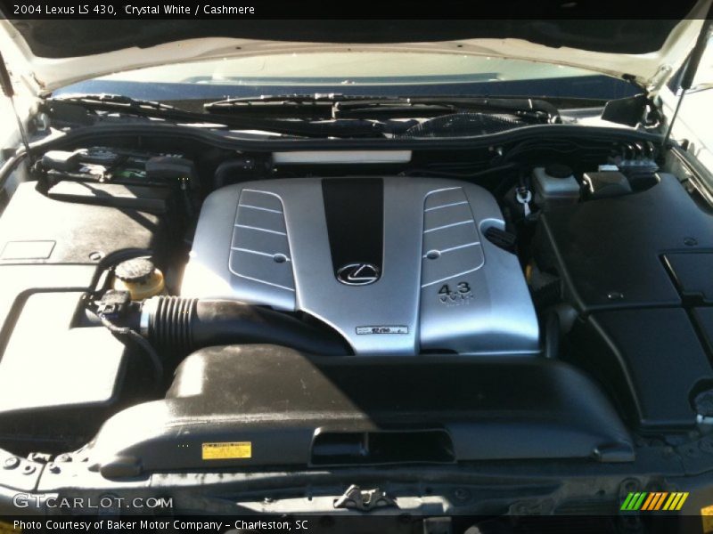 Crystal White / Cashmere 2004 Lexus LS 430