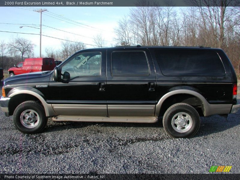 Black / Medium Parchment 2000 Ford Excursion Limited 4x4