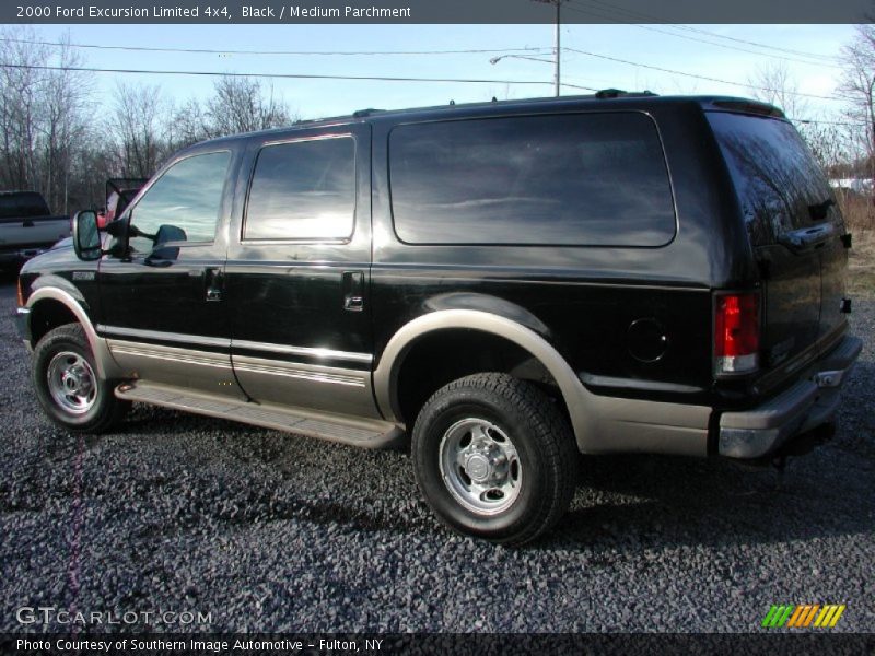 Black / Medium Parchment 2000 Ford Excursion Limited 4x4