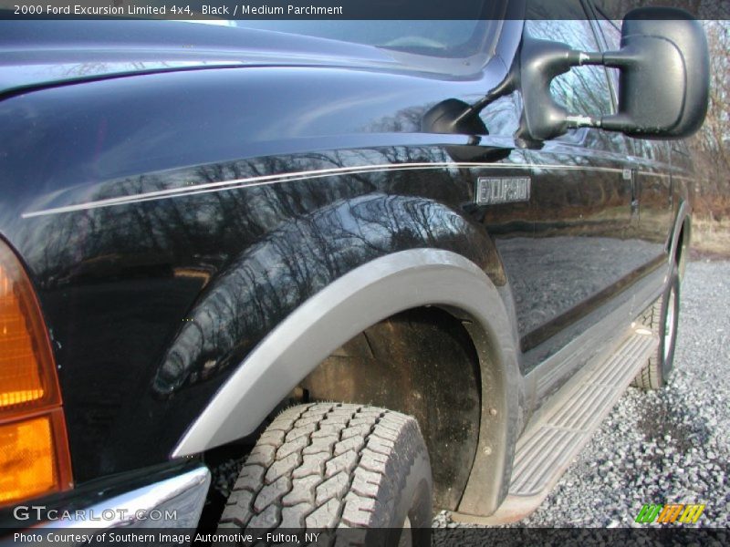 Black / Medium Parchment 2000 Ford Excursion Limited 4x4
