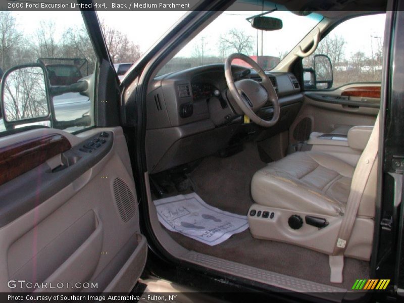 Black / Medium Parchment 2000 Ford Excursion Limited 4x4