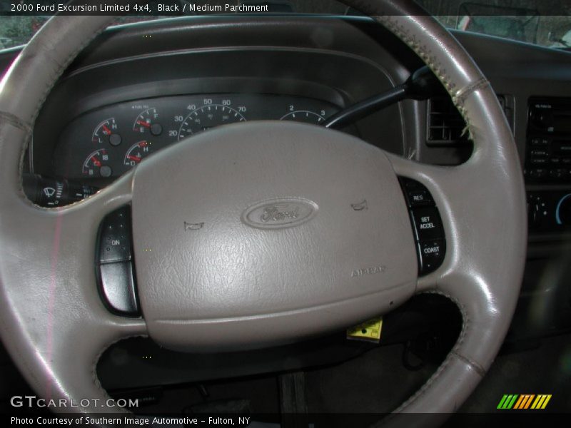 Black / Medium Parchment 2000 Ford Excursion Limited 4x4