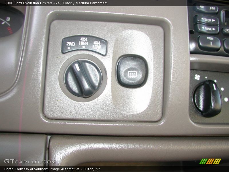 Black / Medium Parchment 2000 Ford Excursion Limited 4x4