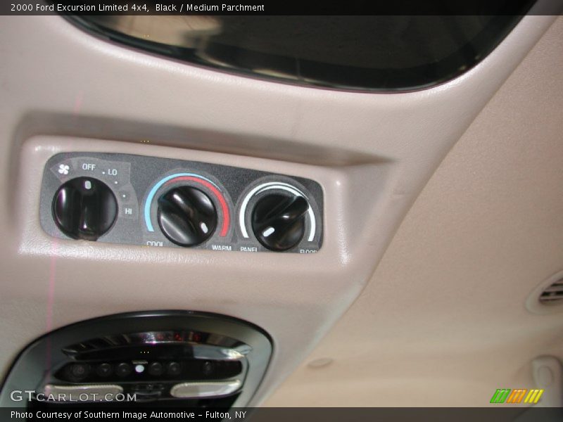 Black / Medium Parchment 2000 Ford Excursion Limited 4x4