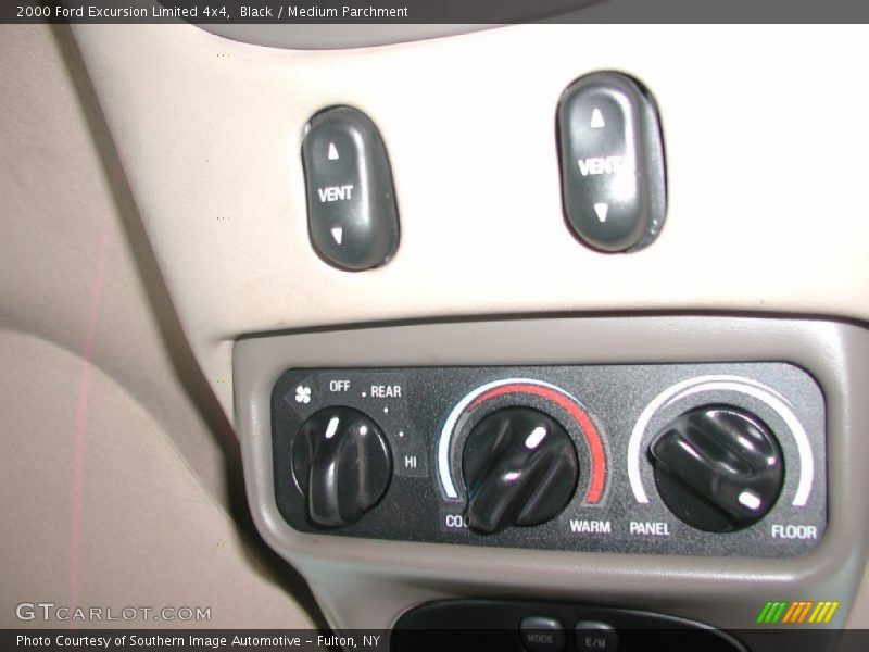 Black / Medium Parchment 2000 Ford Excursion Limited 4x4