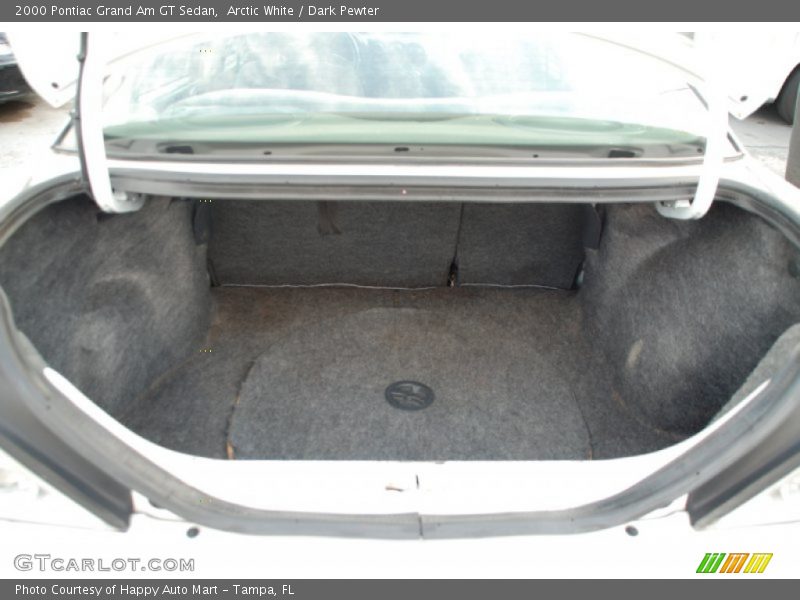 Arctic White / Dark Pewter 2000 Pontiac Grand Am GT Sedan