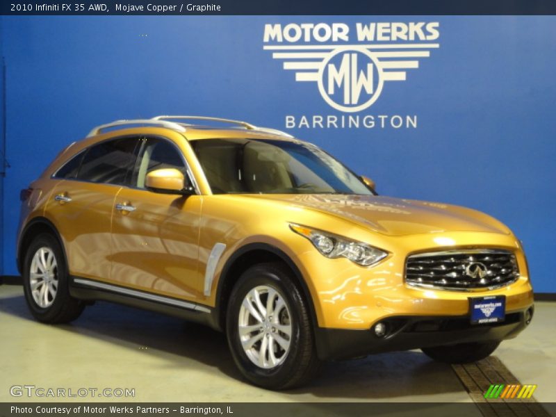 Mojave Copper / Graphite 2010 Infiniti FX 35 AWD