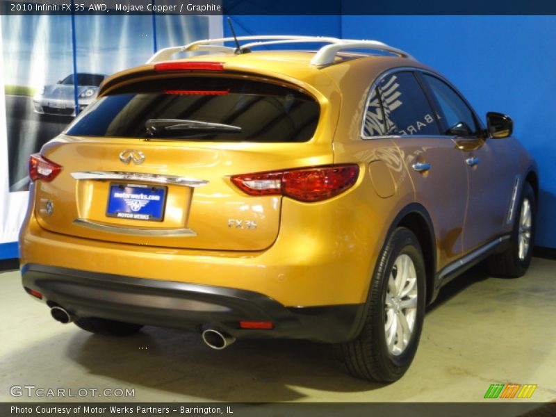 Mojave Copper / Graphite 2010 Infiniti FX 35 AWD