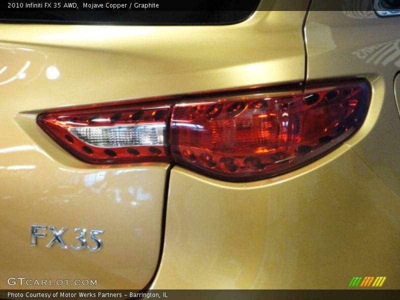 Mojave Copper / Graphite 2010 Infiniti FX 35 AWD