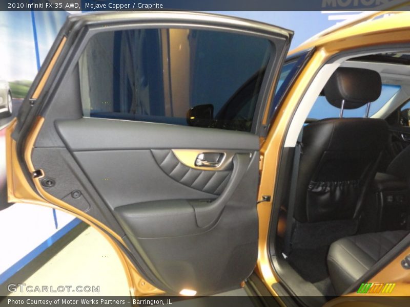 Mojave Copper / Graphite 2010 Infiniti FX 35 AWD