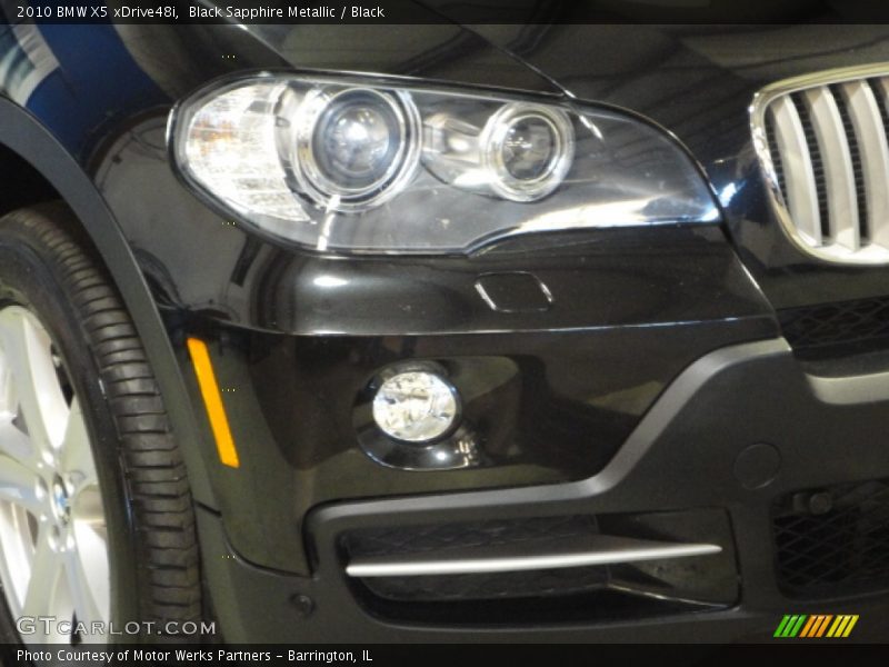 Black Sapphire Metallic / Black 2010 BMW X5 xDrive48i