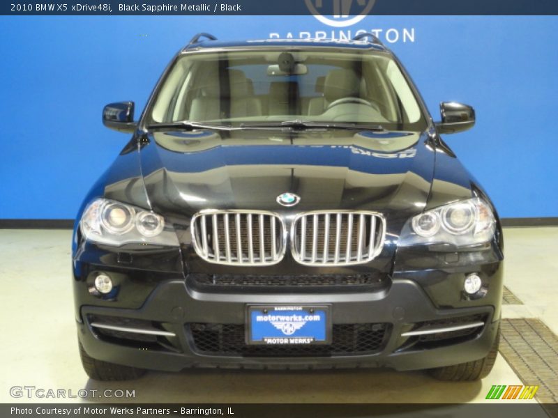 Black Sapphire Metallic / Black 2010 BMW X5 xDrive48i