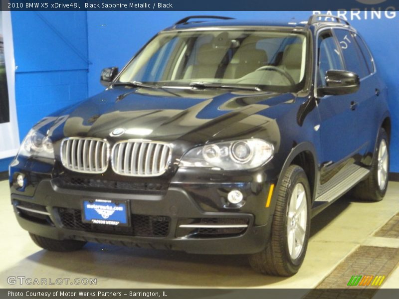 Black Sapphire Metallic / Black 2010 BMW X5 xDrive48i