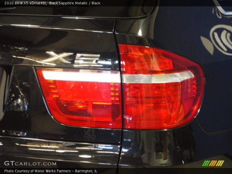 Black Sapphire Metallic / Black 2010 BMW X5 xDrive48i