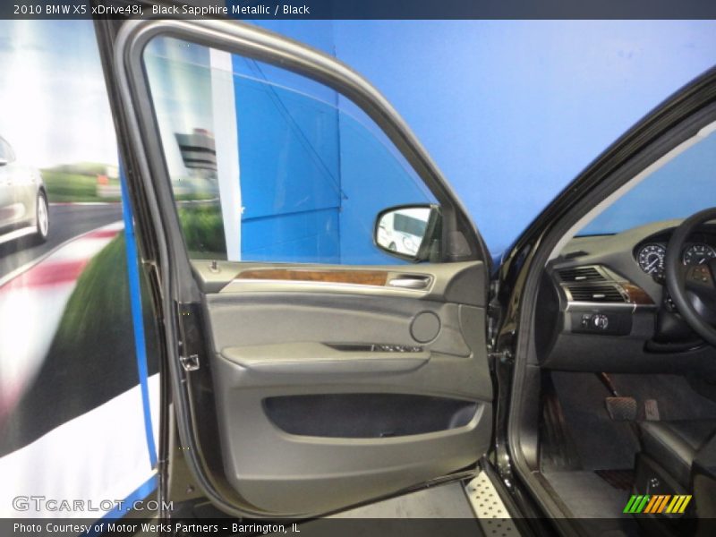 Black Sapphire Metallic / Black 2010 BMW X5 xDrive48i