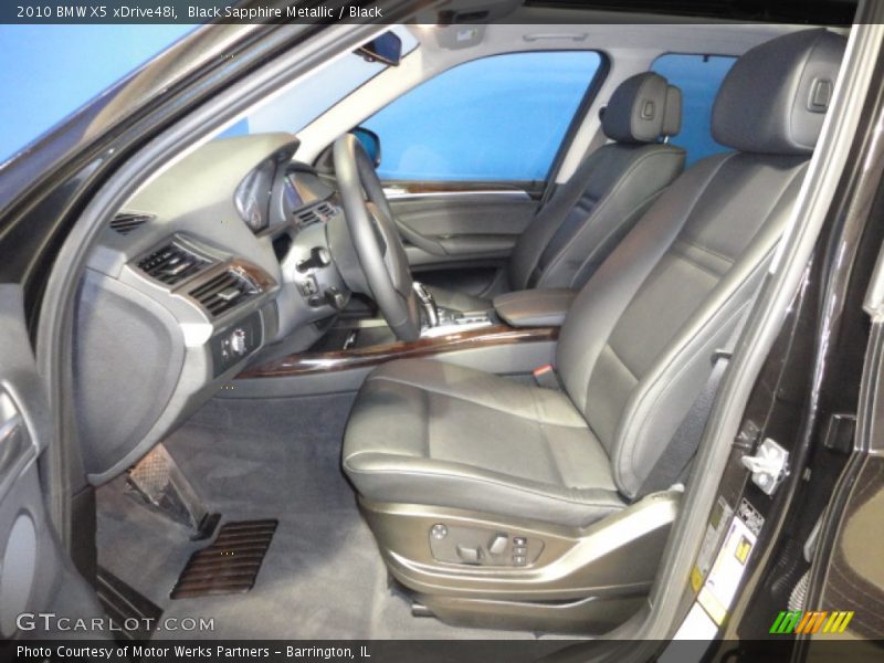  2010 X5 xDrive48i Black Interior