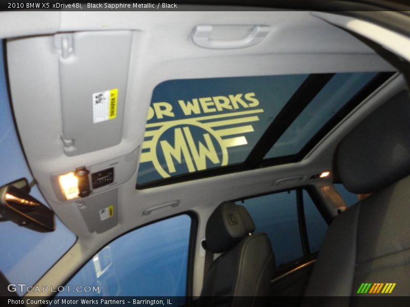 Black Sapphire Metallic / Black 2010 BMW X5 xDrive48i