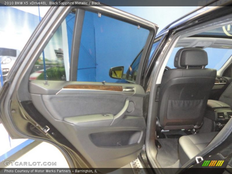 Black Sapphire Metallic / Black 2010 BMW X5 xDrive48i