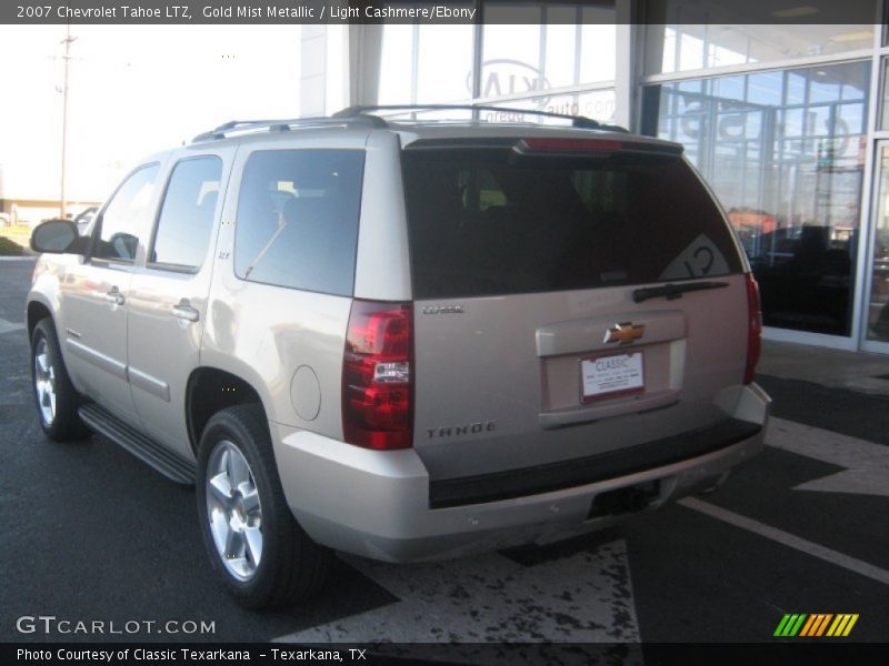 Gold Mist Metallic / Light Cashmere/Ebony 2007 Chevrolet Tahoe LTZ