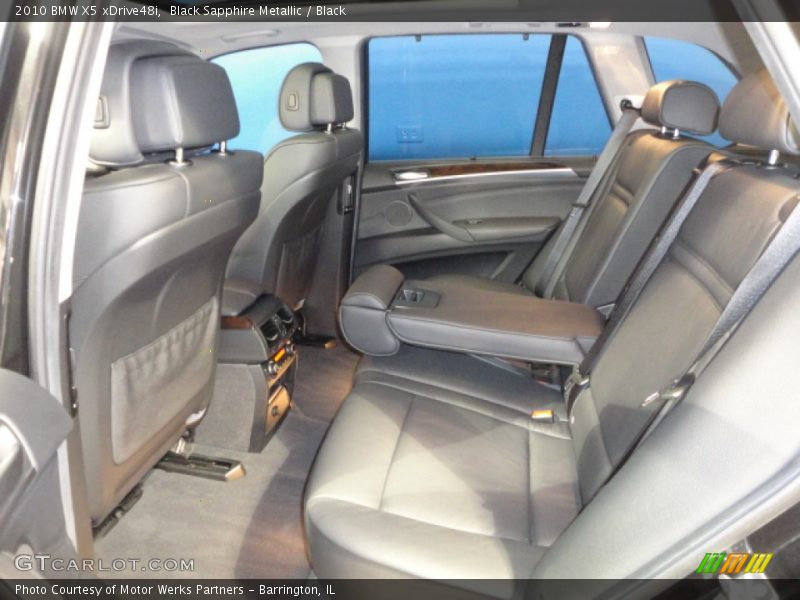 Black Sapphire Metallic / Black 2010 BMW X5 xDrive48i