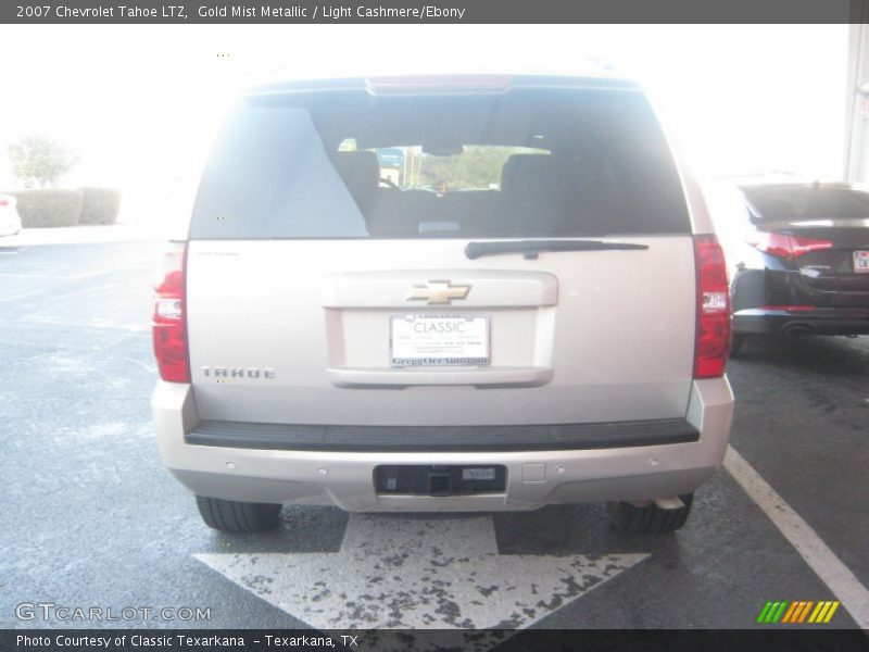 Gold Mist Metallic / Light Cashmere/Ebony 2007 Chevrolet Tahoe LTZ