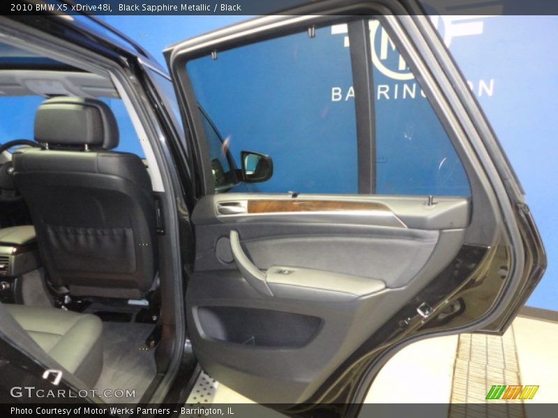 Black Sapphire Metallic / Black 2010 BMW X5 xDrive48i