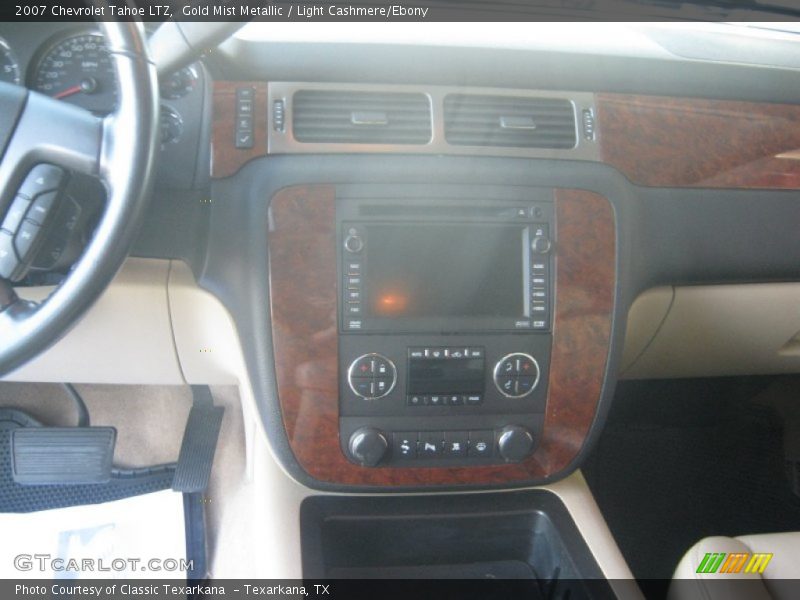 Gold Mist Metallic / Light Cashmere/Ebony 2007 Chevrolet Tahoe LTZ