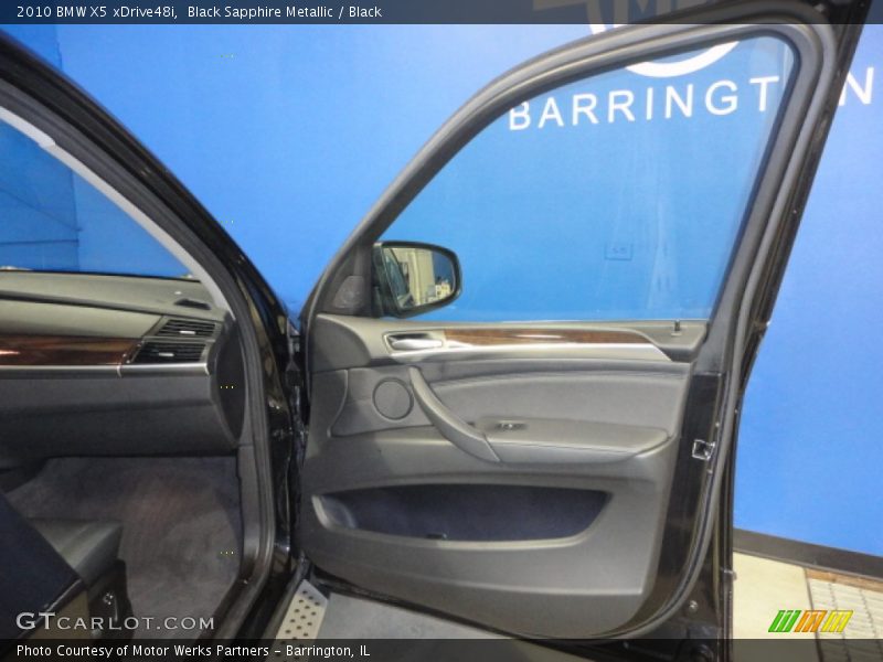 Black Sapphire Metallic / Black 2010 BMW X5 xDrive48i