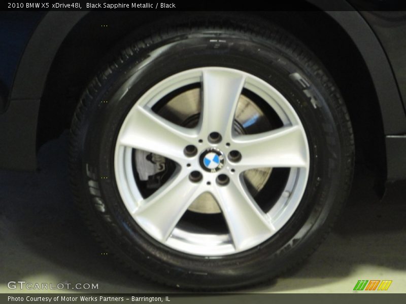  2010 X5 xDrive48i Wheel