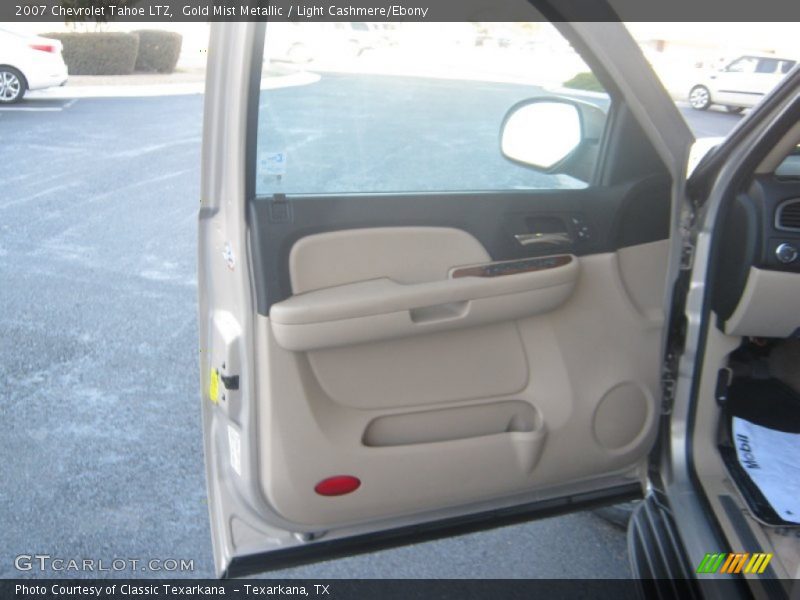 Gold Mist Metallic / Light Cashmere/Ebony 2007 Chevrolet Tahoe LTZ