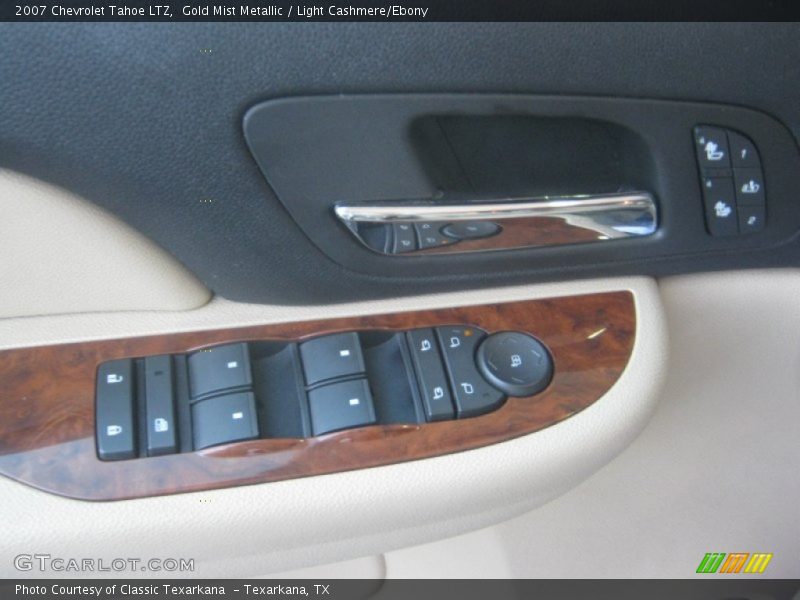 Gold Mist Metallic / Light Cashmere/Ebony 2007 Chevrolet Tahoe LTZ