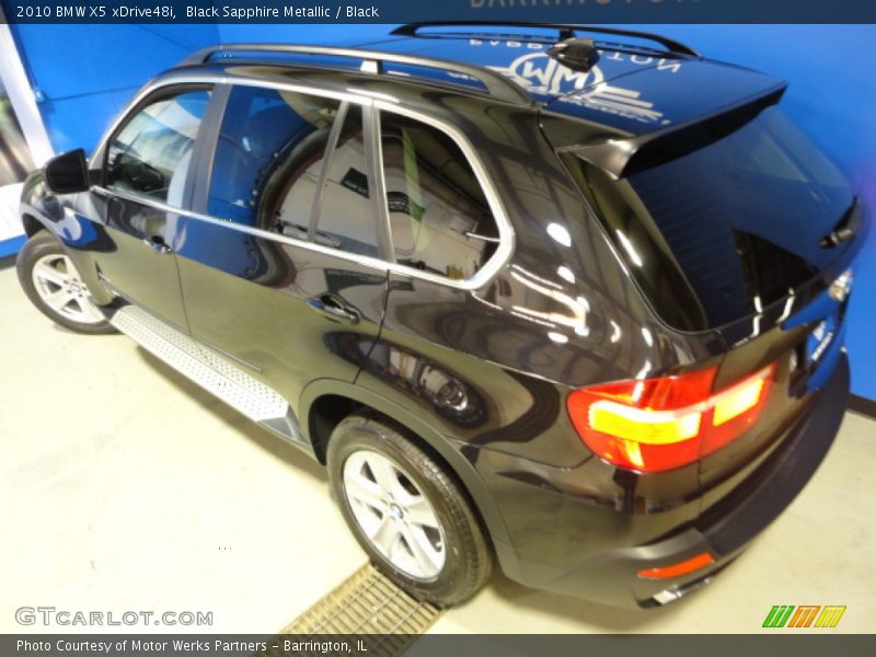 Black Sapphire Metallic / Black 2010 BMW X5 xDrive48i