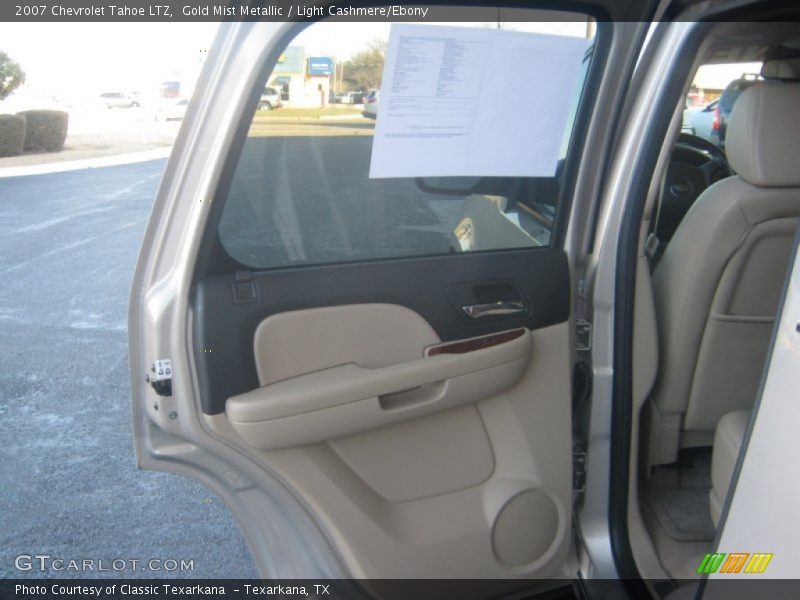 Gold Mist Metallic / Light Cashmere/Ebony 2007 Chevrolet Tahoe LTZ