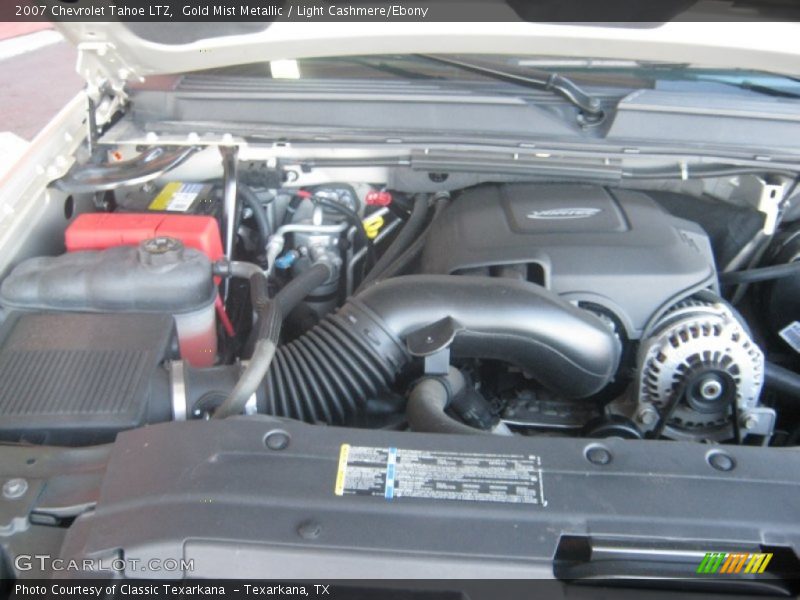 Gold Mist Metallic / Light Cashmere/Ebony 2007 Chevrolet Tahoe LTZ