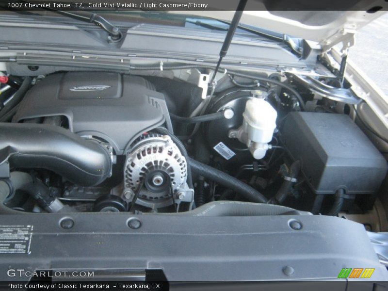 Gold Mist Metallic / Light Cashmere/Ebony 2007 Chevrolet Tahoe LTZ