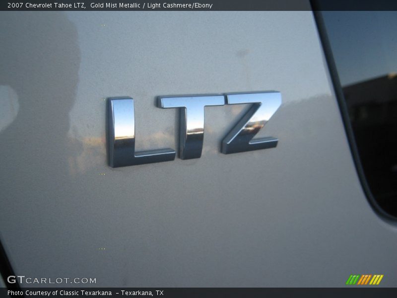 Gold Mist Metallic / Light Cashmere/Ebony 2007 Chevrolet Tahoe LTZ