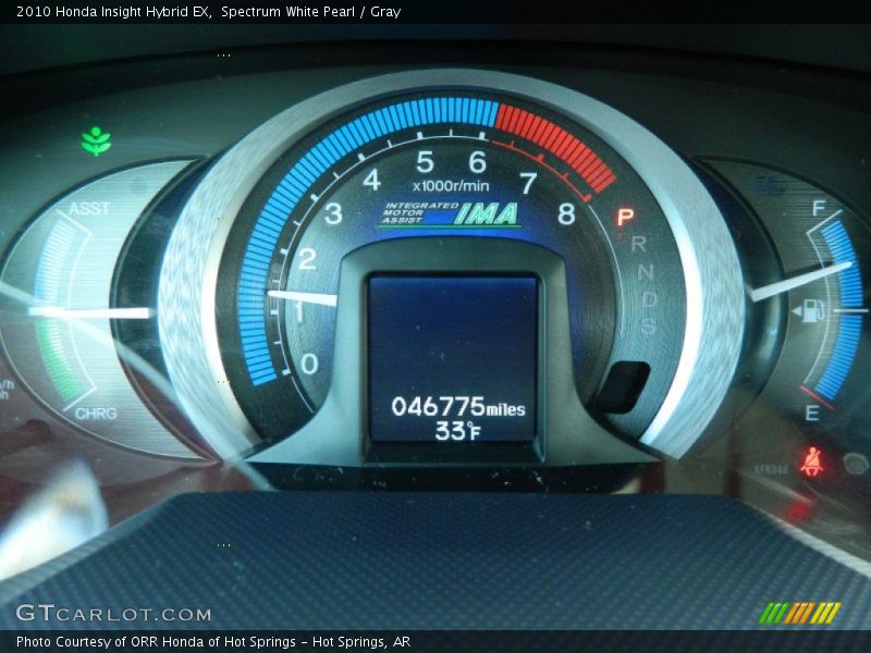 Spectrum White Pearl / Gray 2010 Honda Insight Hybrid EX