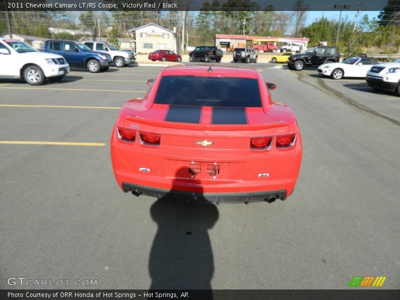 Victory Red / Black 2011 Chevrolet Camaro LT/RS Coupe