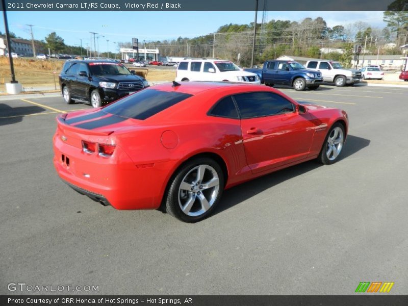 Victory Red / Black 2011 Chevrolet Camaro LT/RS Coupe