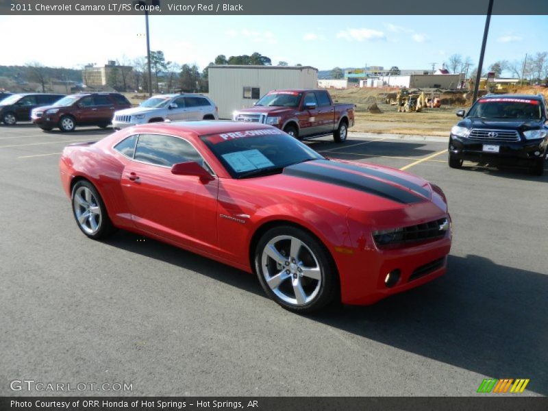Victory Red / Black 2011 Chevrolet Camaro LT/RS Coupe