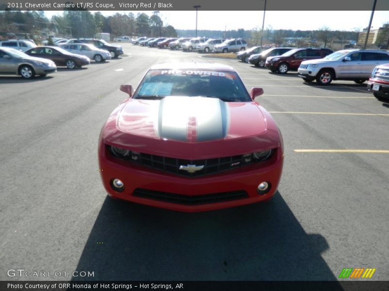 Victory Red / Black 2011 Chevrolet Camaro LT/RS Coupe
