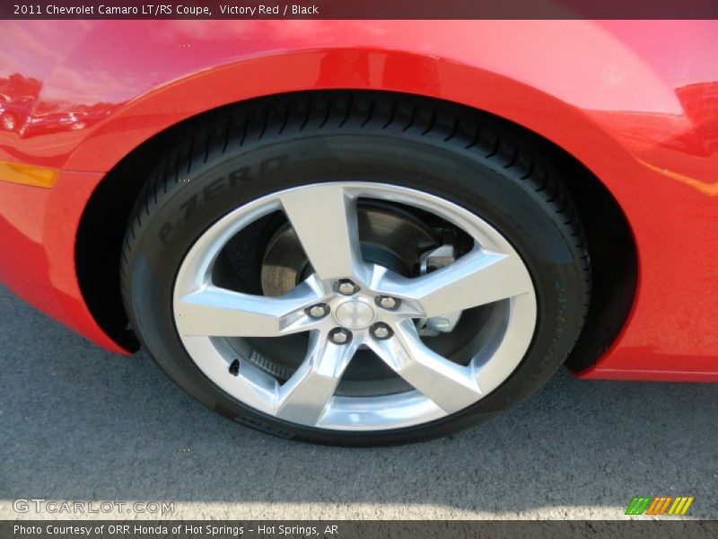 Victory Red / Black 2011 Chevrolet Camaro LT/RS Coupe